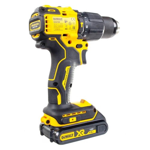 Аккумуляторная дрель-шуруповерт DeWalt DCD709S2T ударная