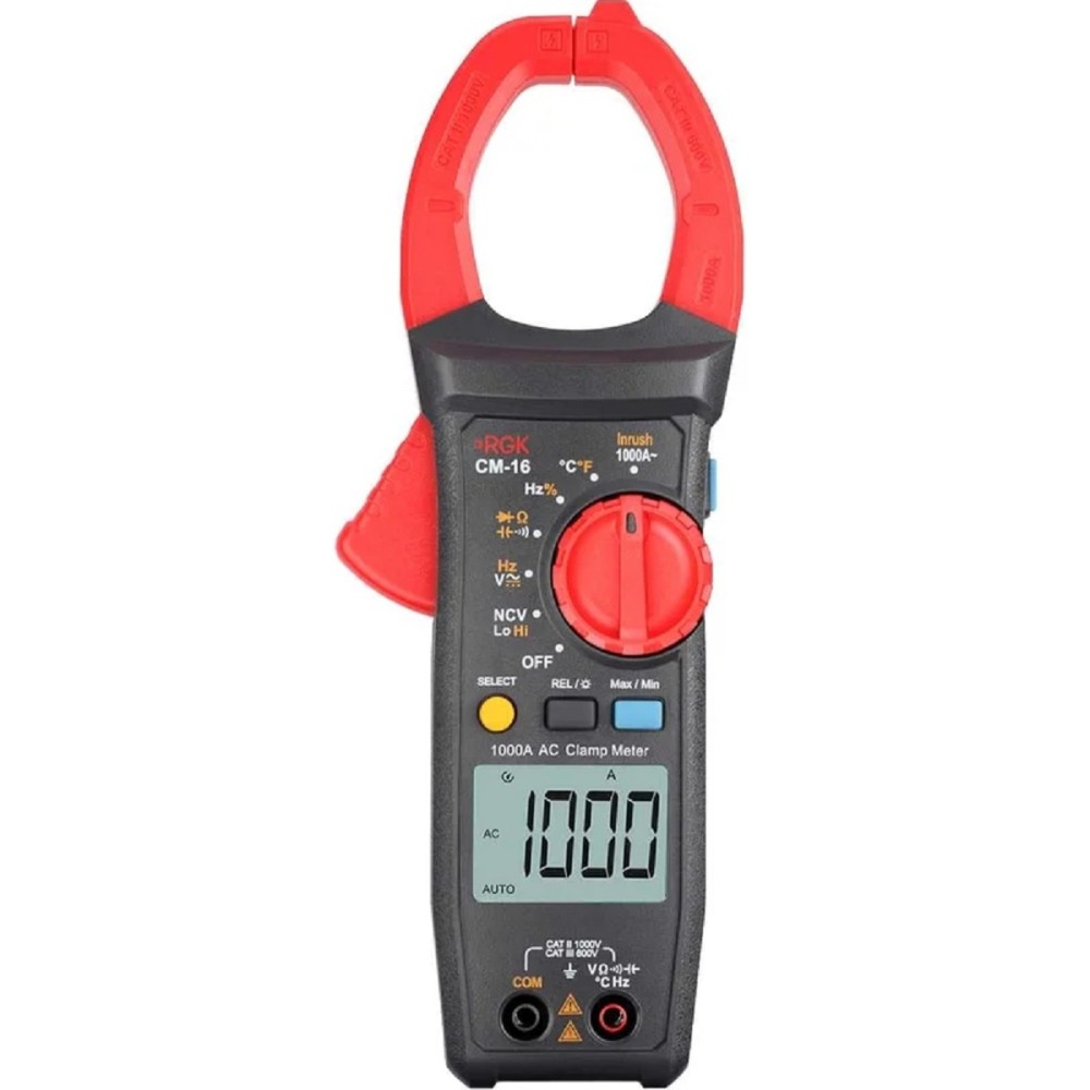 Клещи токоизмерительные RGK CM-16 с поверкой