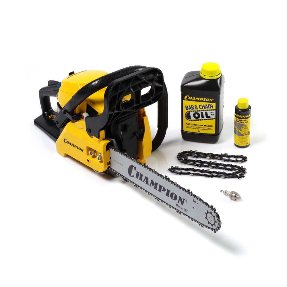 Бензопила CHAMPION 241-16"-3/8-1,3-56+ подарок АКЦИЯ