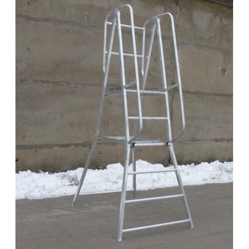 Лестница с площадкой MEGAL Л - 312 А (Н=2000)