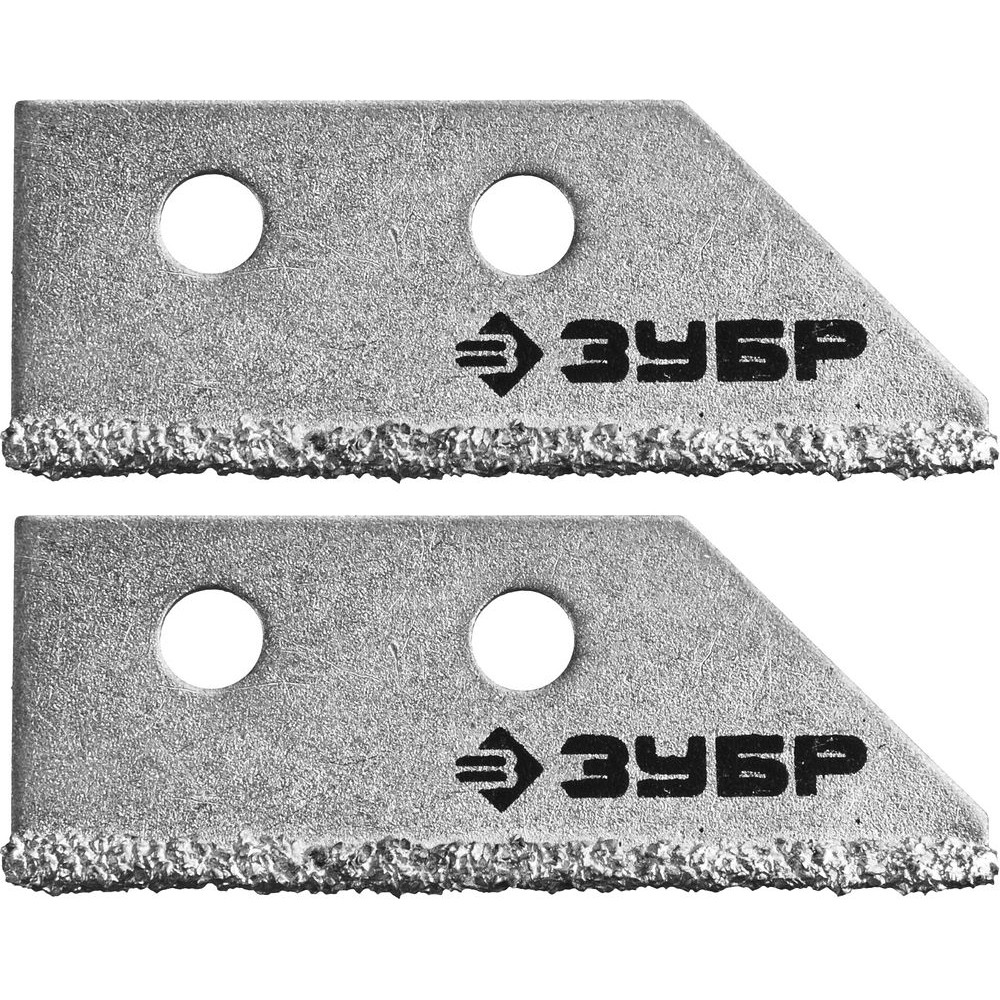 ЗУБР 50 мм, 2 шт, лезвия для скребка (33417-S2)