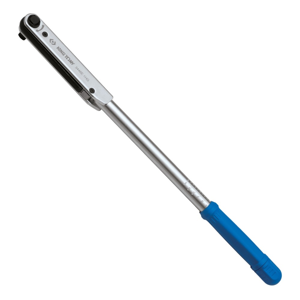 Динамометрический ключ серии "INDUSTRIAL", 1/2", 25-135 Нм, для левой и правой резьбы, кейс KING TON