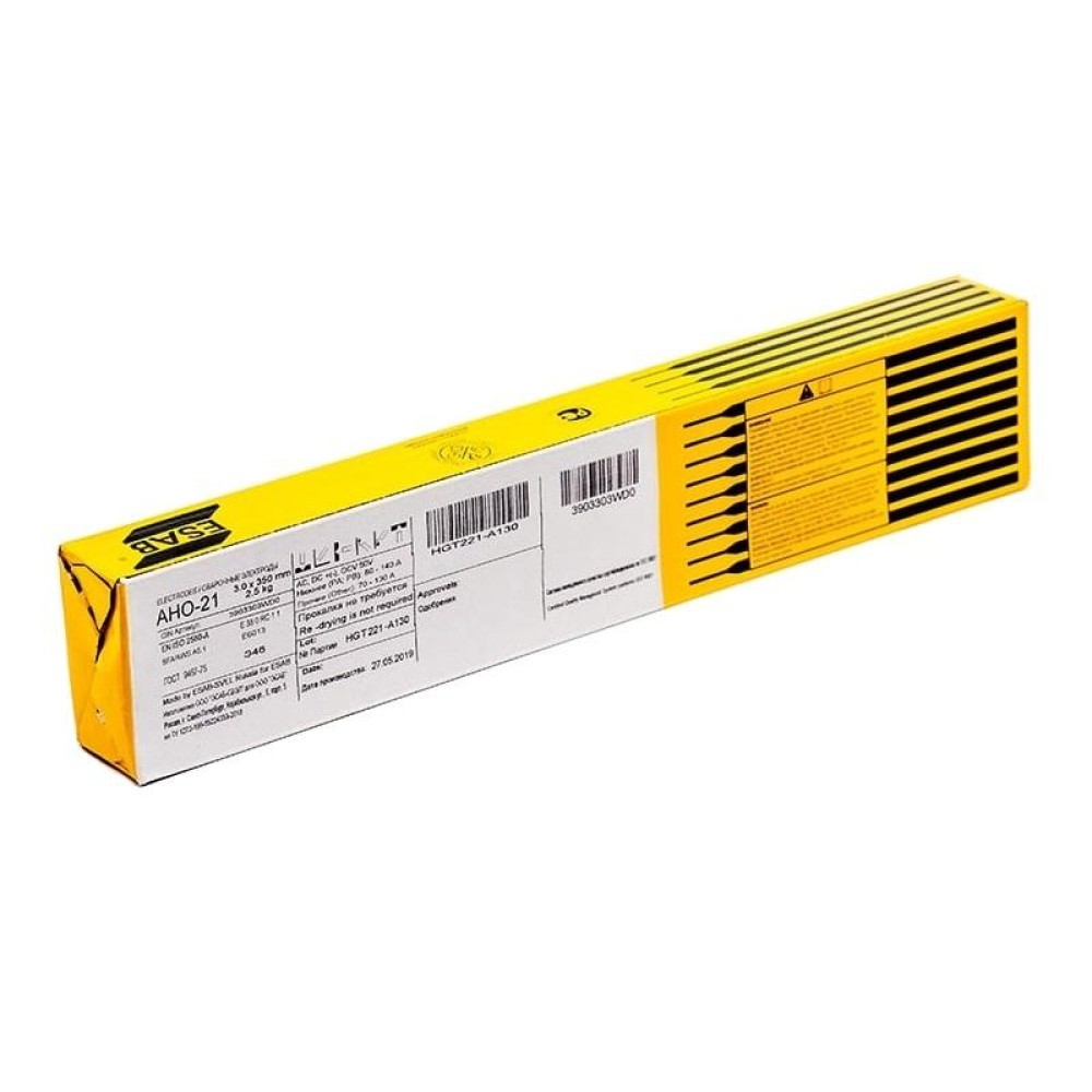 Электроды ESAB АНО-21 3,0x350 мм (2,5 кг)