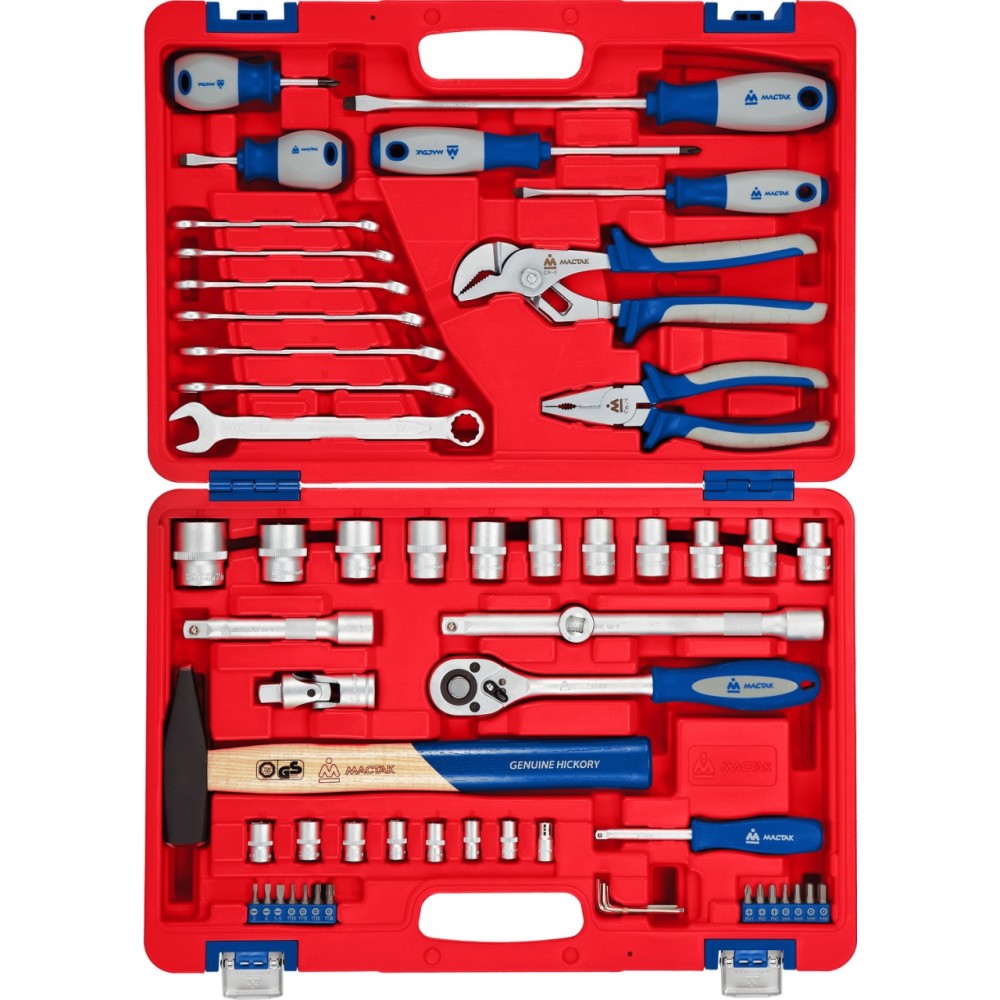 Набор инструментов универсальный, 58 предметов МАСТАК 01-058C