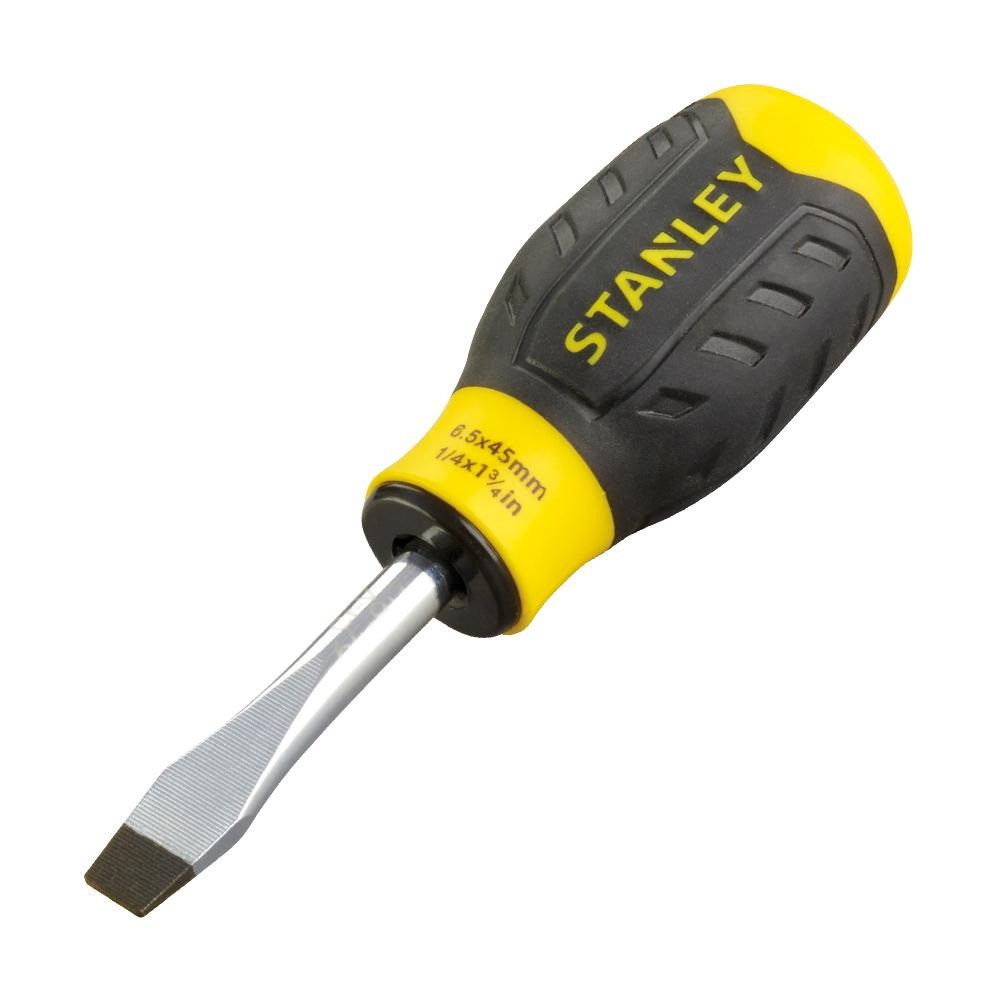 Отвертка шлицевая STANLEY CushionGrip SL6.5х40мм 0-64-917