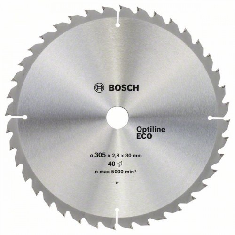 Диск пильный по дереву Bosch Optiline ECO 305х30мм 40T (798)