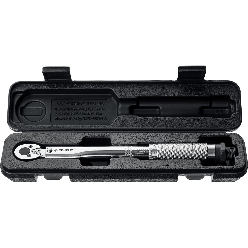 ЗУБР 1/4_, 2 - 24 Н·м, динамометрический ключ, Профессионал (64091-025)