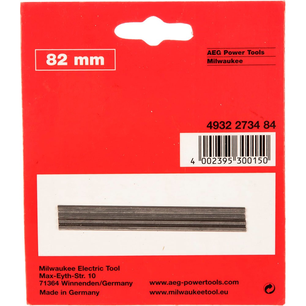Ножи для рубанка Milwaukee 82мм 2шт (484)