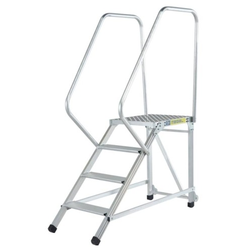 Лестница подмости MEGAL ЛП-1,0 с двумя поручнями