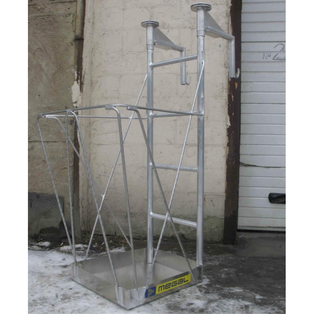 Площадка, навешиваемая на строительные конструкции MEGAL ПКА 1200-0,6*0,55