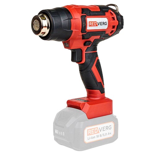 Фен строительный аккумуляторный REDVERG RD-HG18/U (без акк, без з/у)