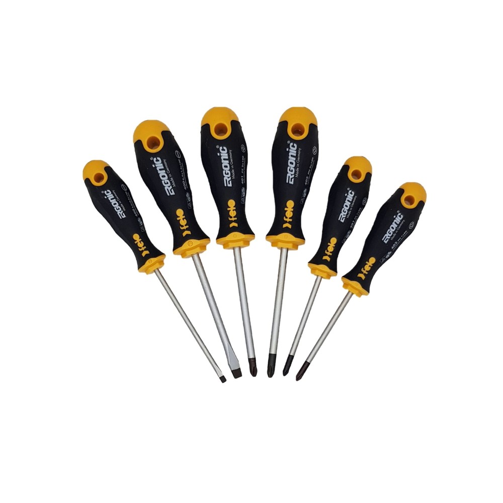 Felo Набор отверток Ergonic 6 шт в кейсе 40010636