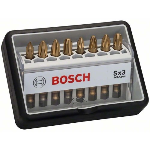 Набор бит Bosch 49мм TIN Robust Line 8шт (572)
