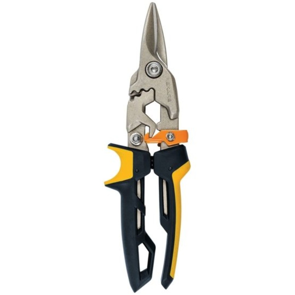 Ножницы по металлу Fiskars PowerGear прямые 252мм 1027207