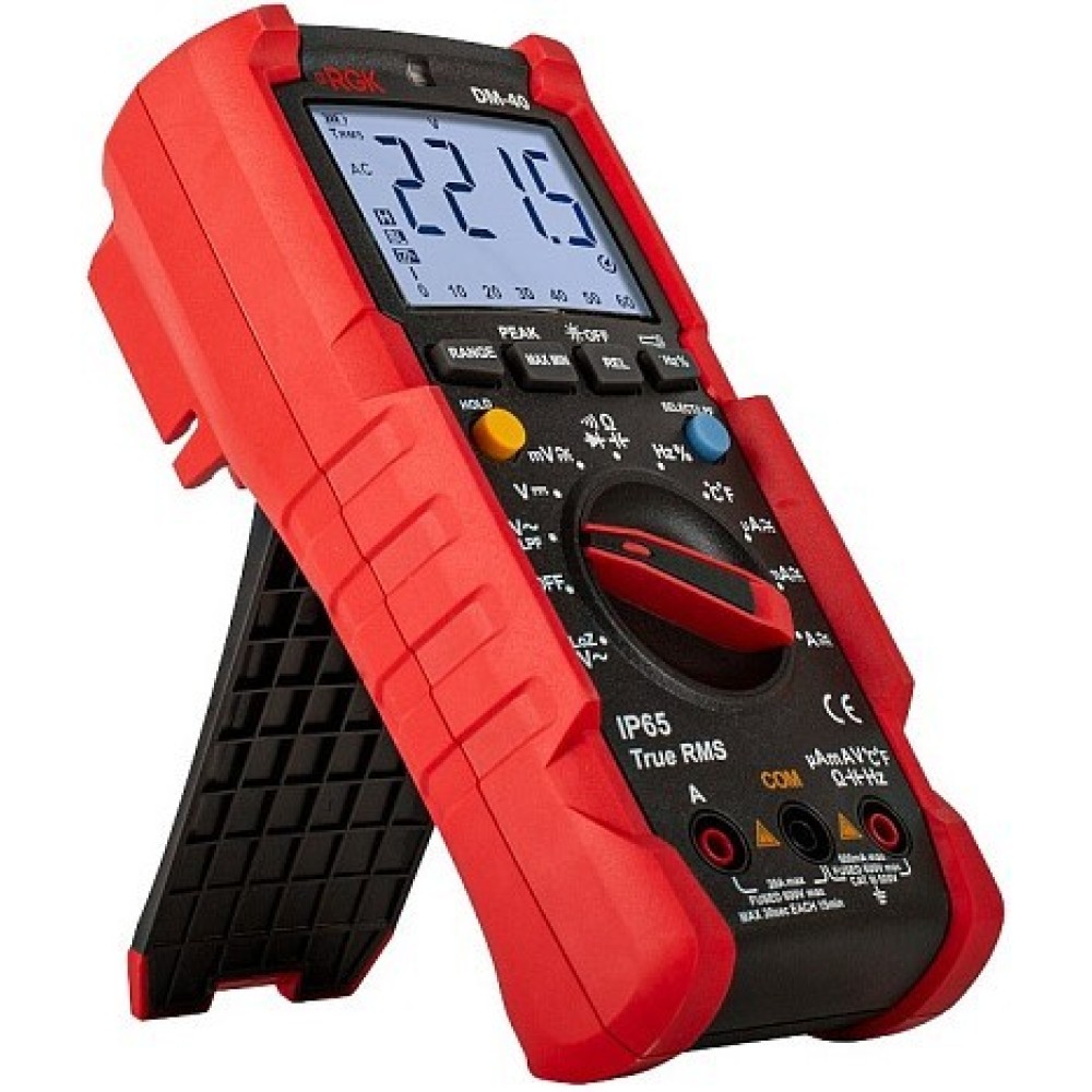 Цифровой мультиметр RGK DM-40 с поверкой