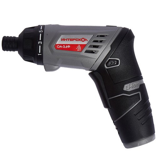 Аккумуляторная отвертка ИНТЕРСКОЛ ОА-3.6Ф 433.1.3.15