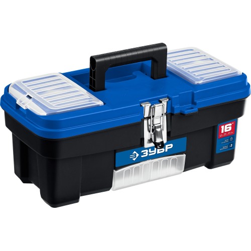 ЗУБР ДЕСНА-16, 414 x 212 x 175 мм, (16_), Пластиковый ящик для инструментов (38181-16)