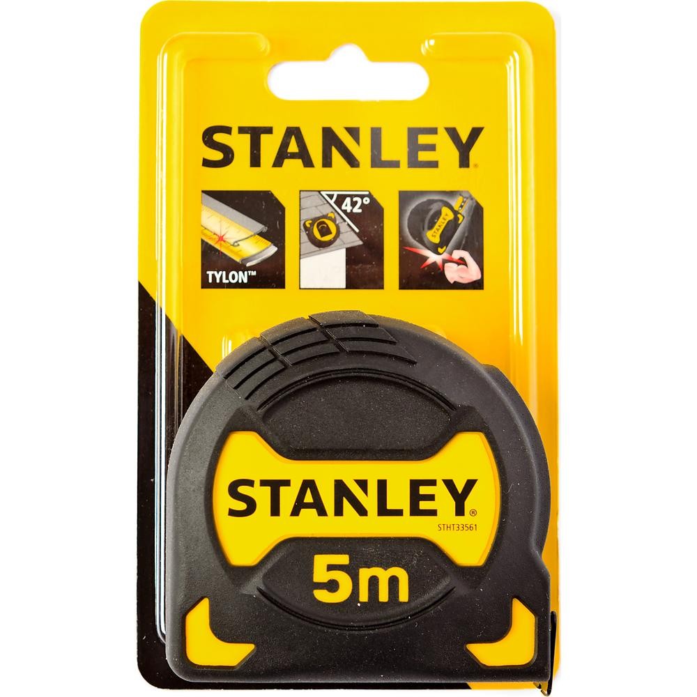 Рулетка измерительная STANLEY Grip Tape 5м х 28мм STHT0-33561