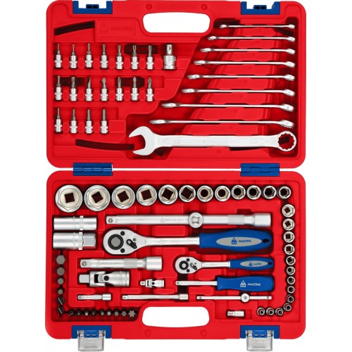 Набор инструментов универсальный, 82 предмета МАСТАК 01-082C