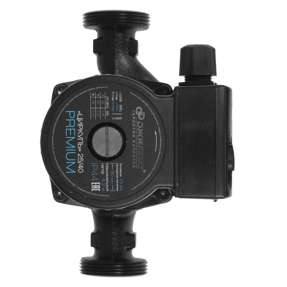 Насос циркуляционный Джилекс ЦИРКУЛЬ 25/40 PREMIUM