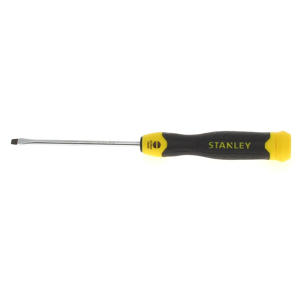 Отвертка шлицевая STANLEY CushionGrip SL3х75мм 0-64-915