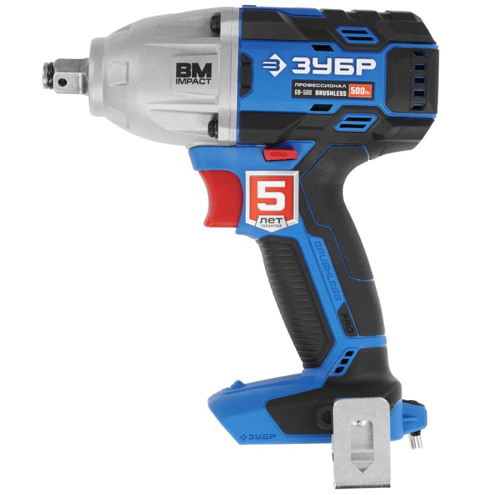 Аккумуляторный гайковерт ЗУБР Профессионал GB-500 ударный (без акк, без з/у)