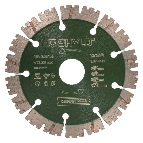 Круг алмазный универсальный SHYLD 115х2.2х22.2мм (30000)