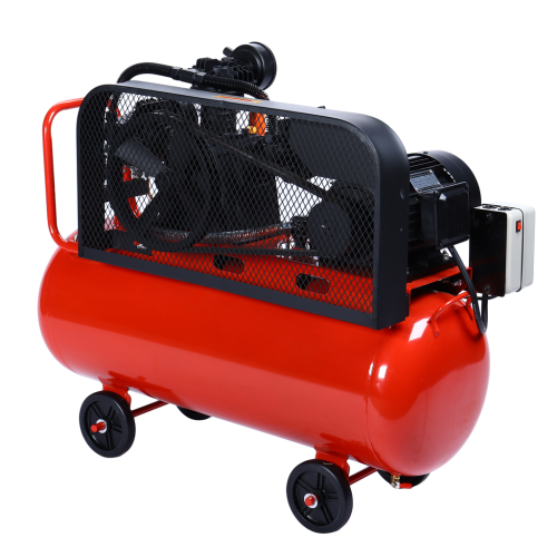 Компрессор пневматический 380В 3.0кВт 8атм. 400л/мин. ресивер-100л ременной GTE