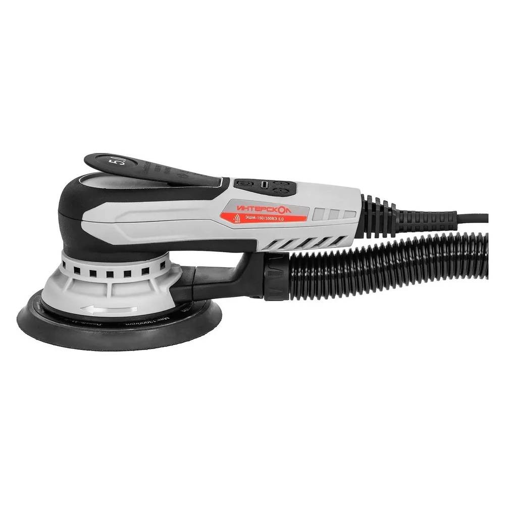 Эксцентриковая шлифовальная машина ИНТЕРСКОЛ ЭШМ-150/350ВЭ