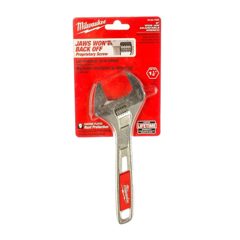 Ключ разводной Milwaukee 200мм (508)