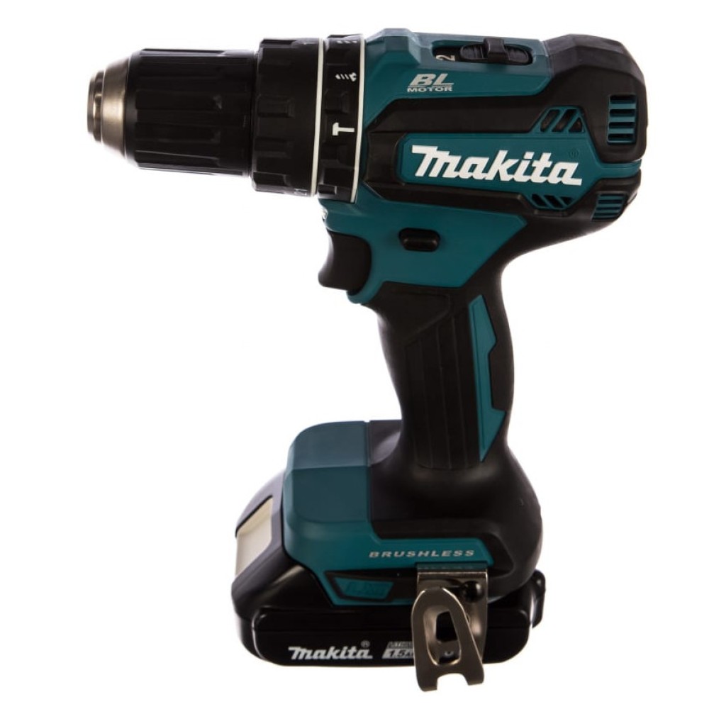 Аккумуляторная дрель-шуруповерт Makita DHP485SYE ударная
