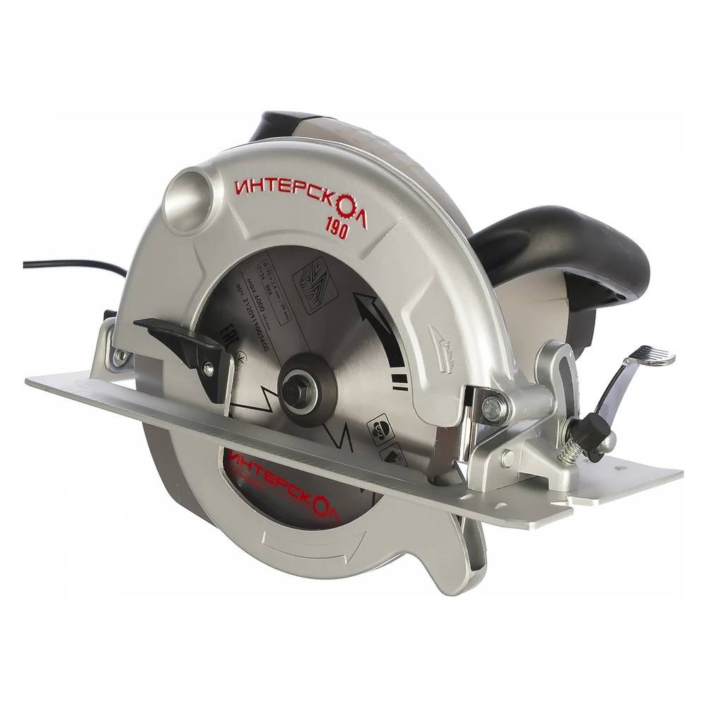 Пила дисковая ИНТЕРСКОЛ ДП-190/1600М