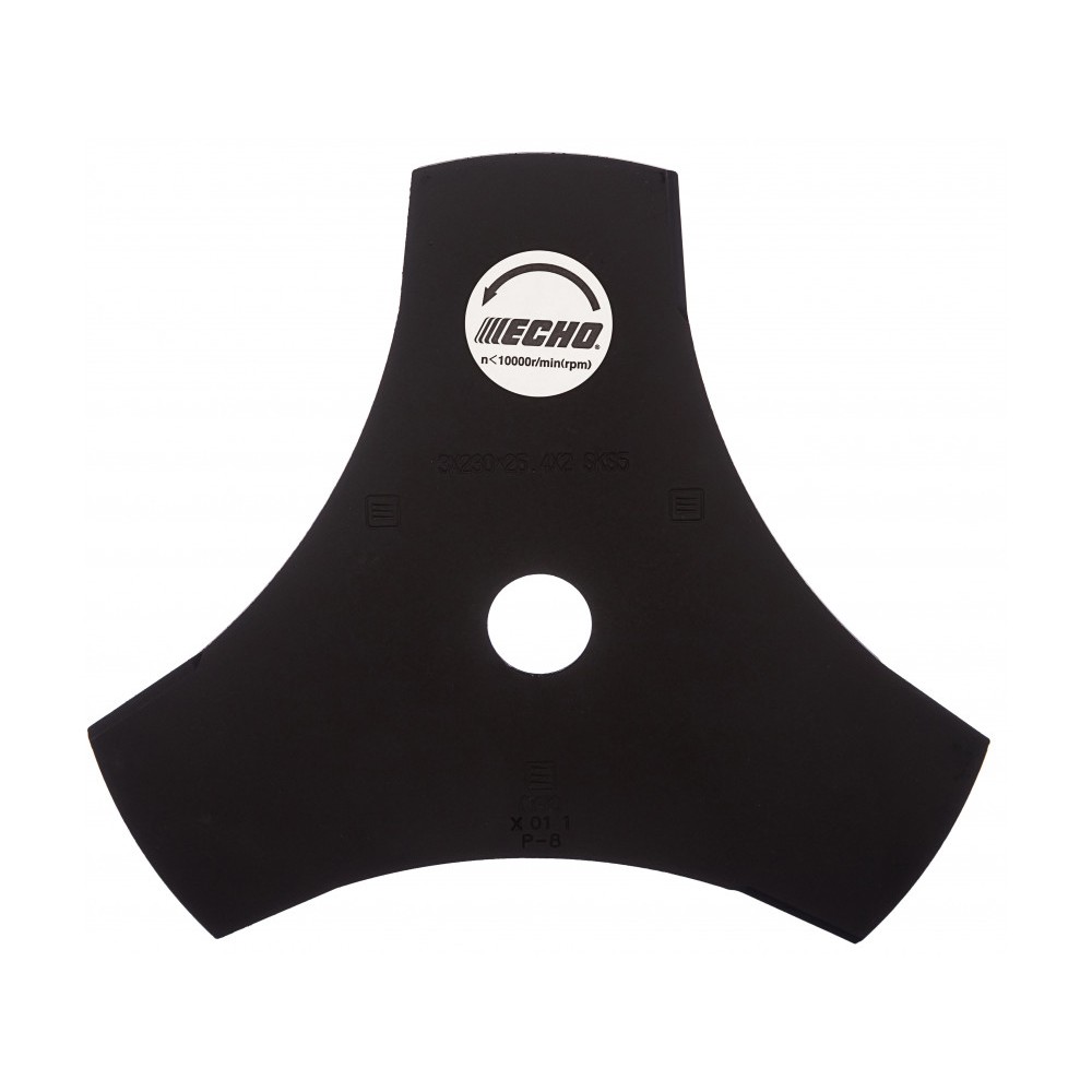 Диск для триммера ECHO 230х25.4мм 3 лопасти (000011)