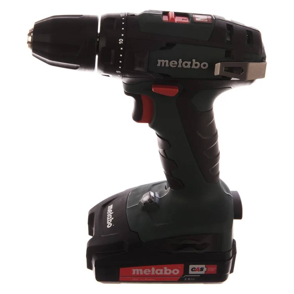 Аккумуляторная дрель-шуруповерт Metabo BS 18 + набор оснастки