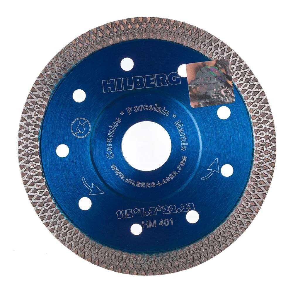 Диск алмазный Hilberg по керамограниту 115х22.2 (HM401)