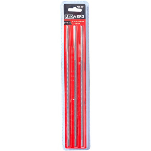 Напильник REDVERG 4мм 3шт