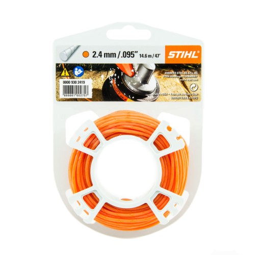 Леска для триммера Stihl 2.4мм круглая 14.6м (9302338)