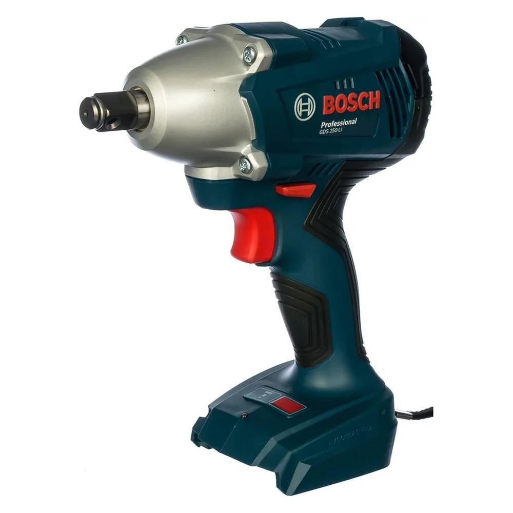 Аккумуляторный гайковерт Bosch GDS 250-LI ударный (без акк, без з/у)