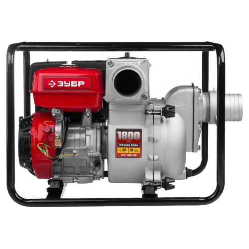 Мотопомпа бензиновая ЗУБР МПГ-1800