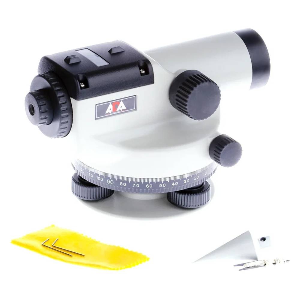 Нивелир оптический ADA Basis + рейка STAFF 3 + штатив ADA Light S