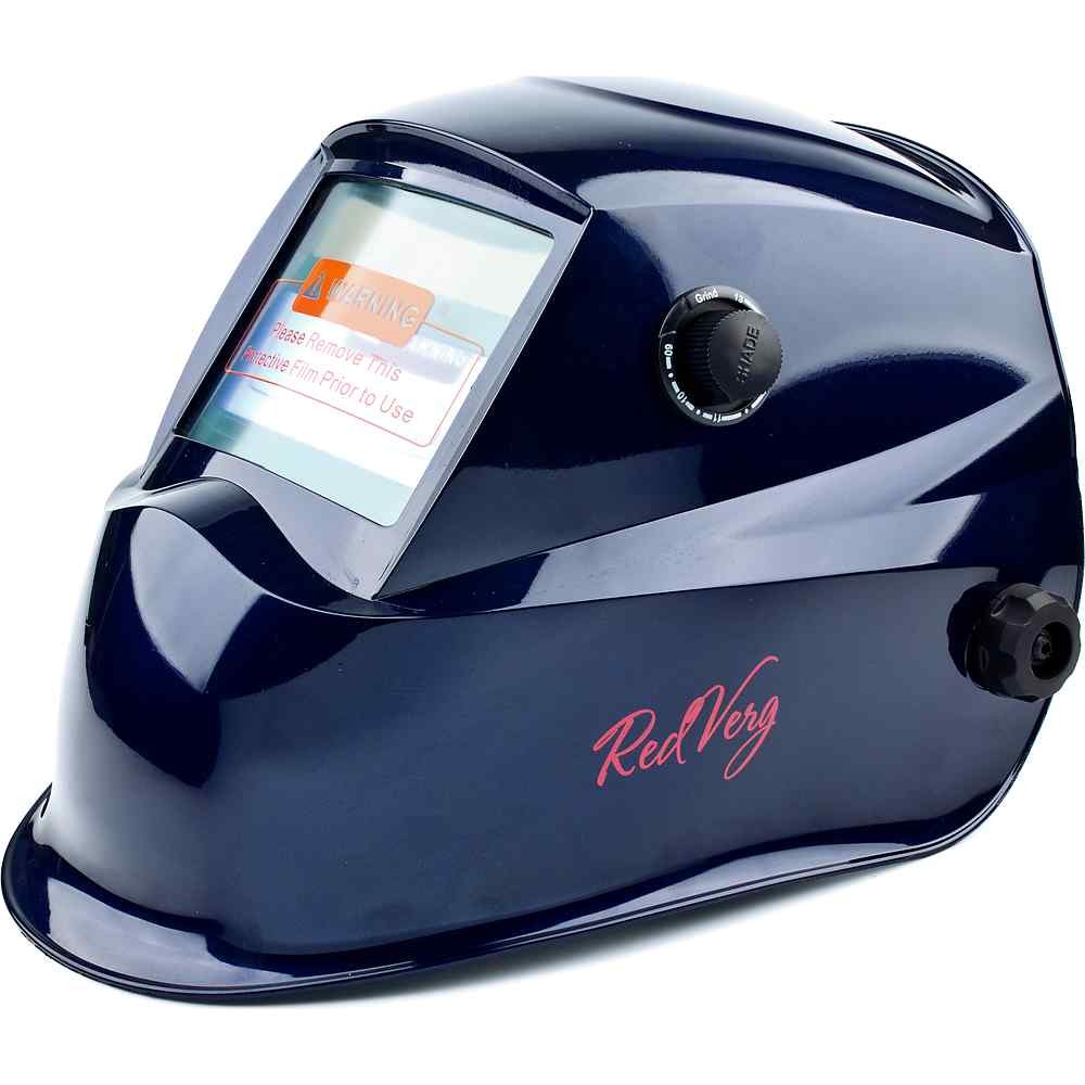 Маска сварщика хамелеон REDVERG RD-WM 605 синяя