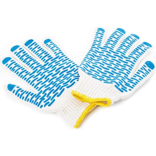 Перчатки х/б Волна с ПВХ