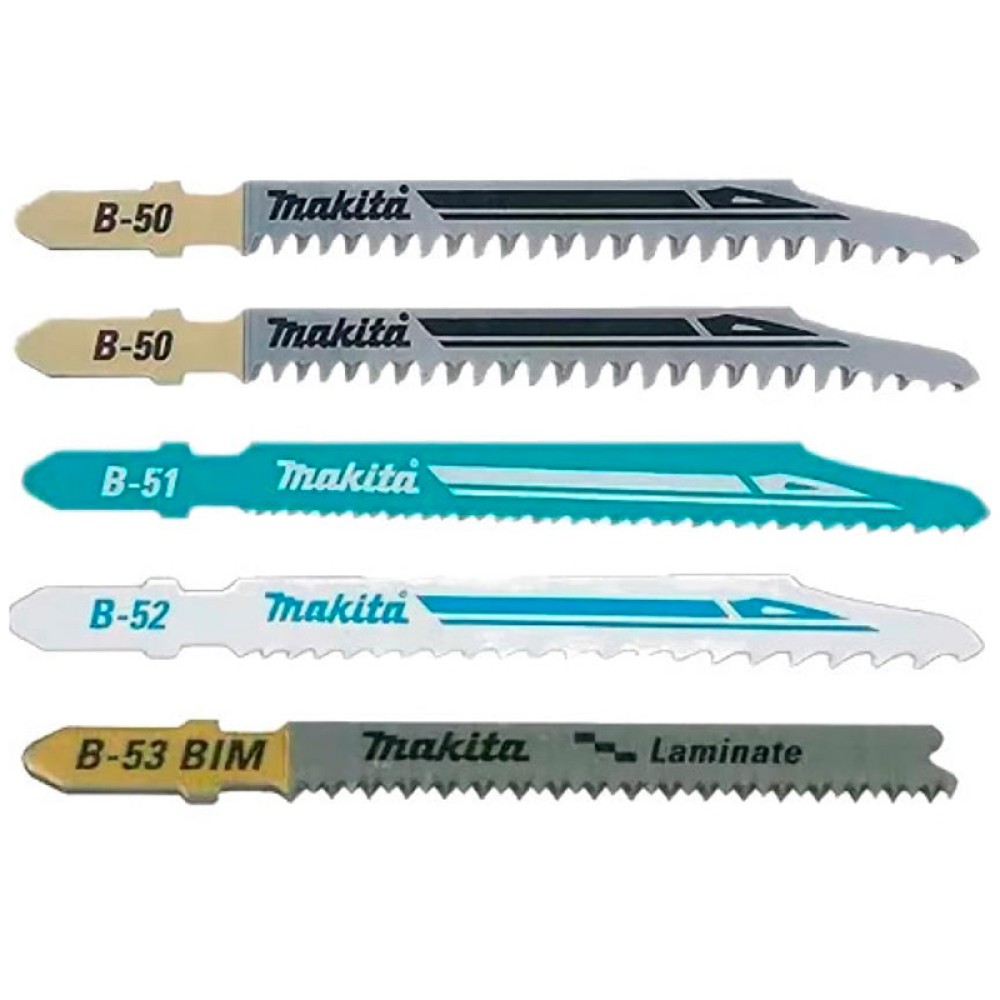Набор пилок для лобзика универсальные Makita Super Express B-48527 5шт