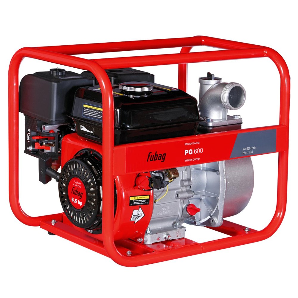 FUBAG Бензиновая мотопомпа для чистой воды PG 600