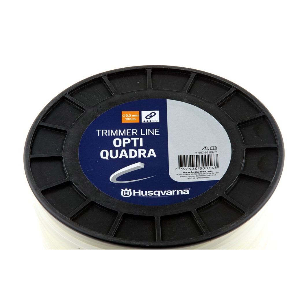 Леска для триммера Husqvarna 3.3мм квадратная 183м (5976689-31)