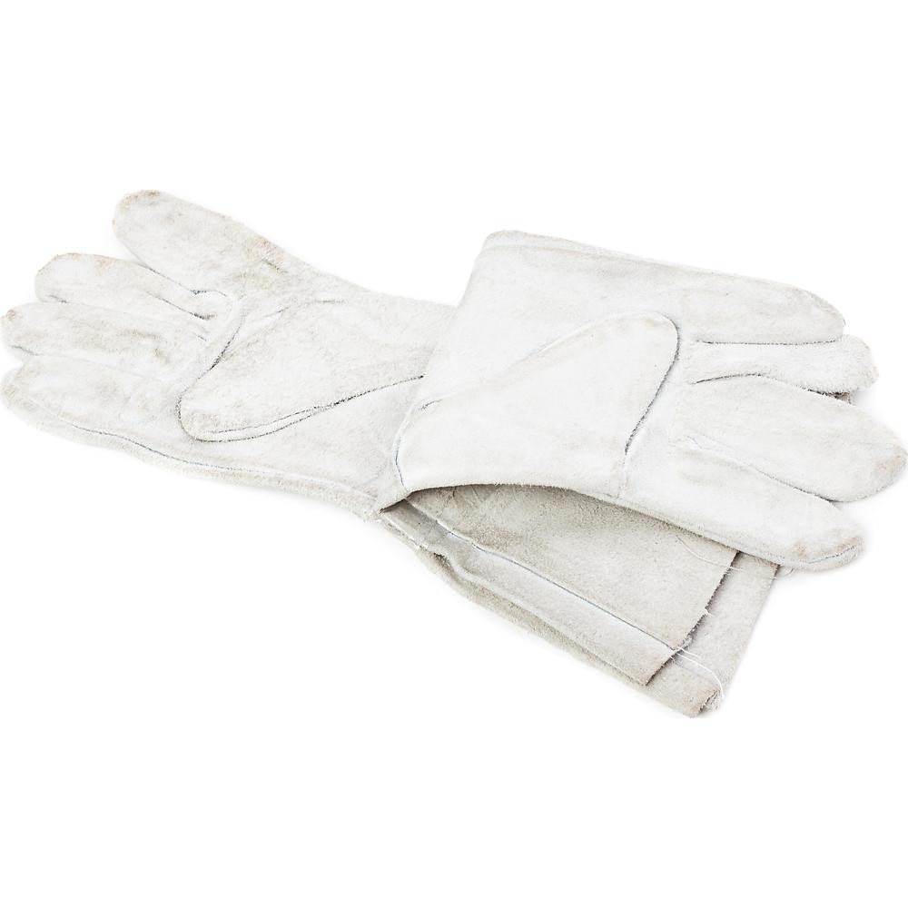 Краги спилковые Люкс 5-ти палые