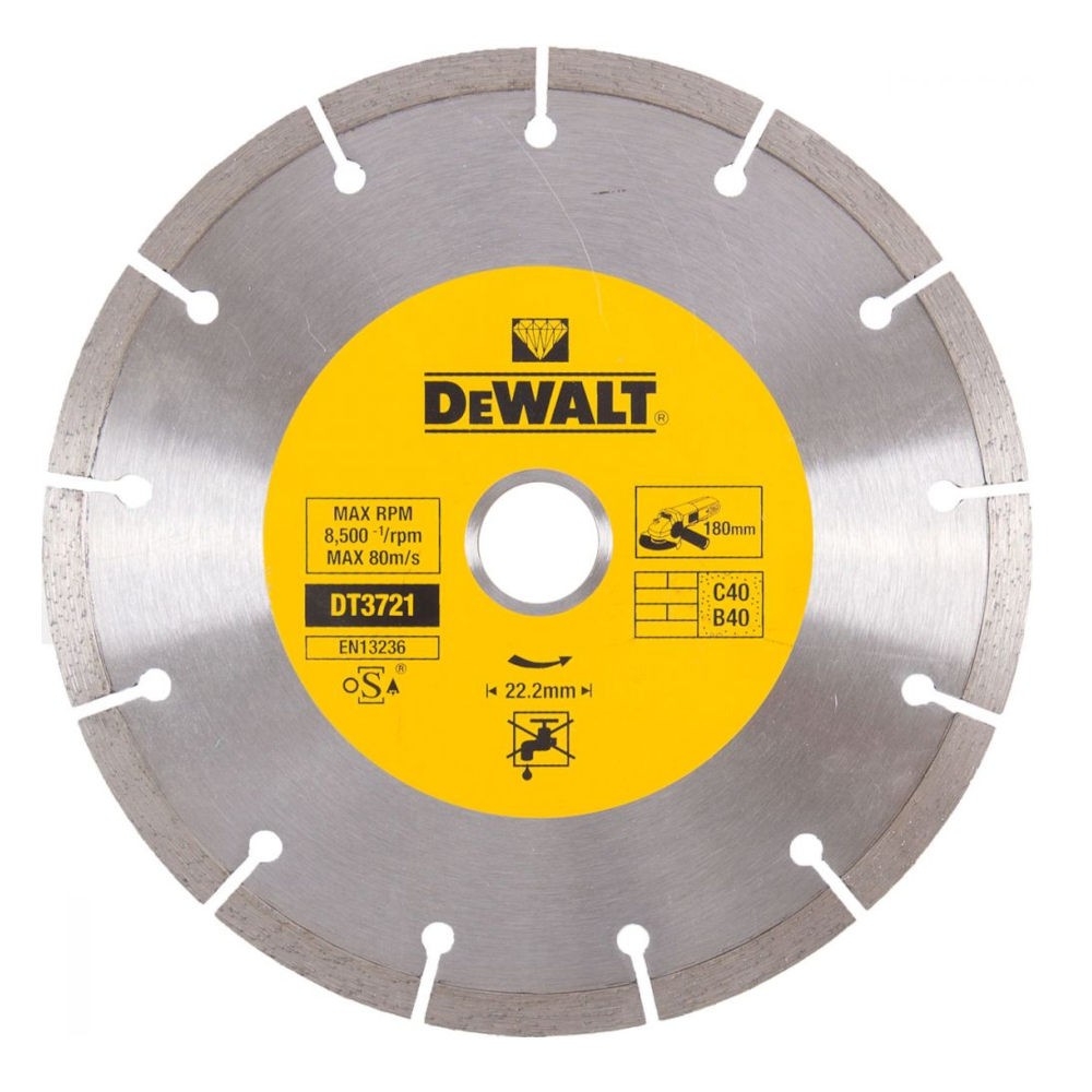 Диск алмазный универсальный DeWalt DT3721 180х22.2мм