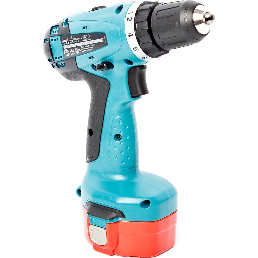 Аккумуляторная дрель-шуруповерт Makita 6281DWPLE