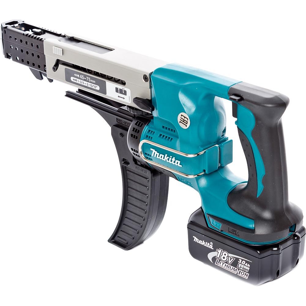 Аккумуляторная дрель-шуруповерт Makita DFR750RFE ленточная