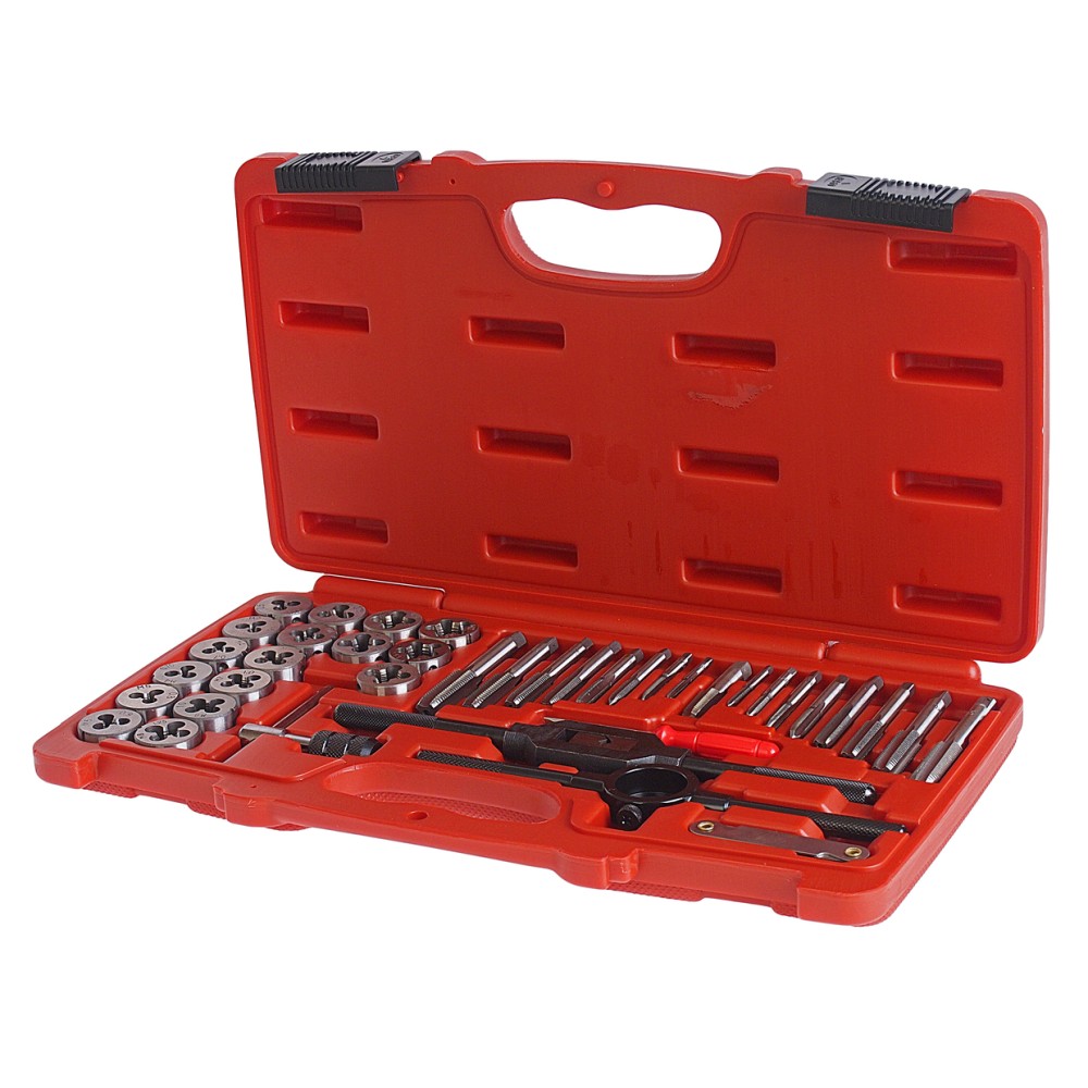 Набор метчиков и плашек в кейсе JTC 3432А 40 предметов